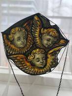 Antiek Glas-in-loodraam - 1850-1900 - Cherubini - 31 x 33 cm