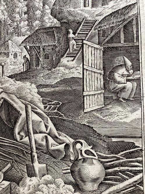 Marten de Vos (1532-1603), after, by Raphael Sadeler, Antiek en Kunst, Antiek | Overige Antiek