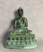 Shakyamuni Boeddha - Bronze - Fin du XXe siècle, Antiquités & Art