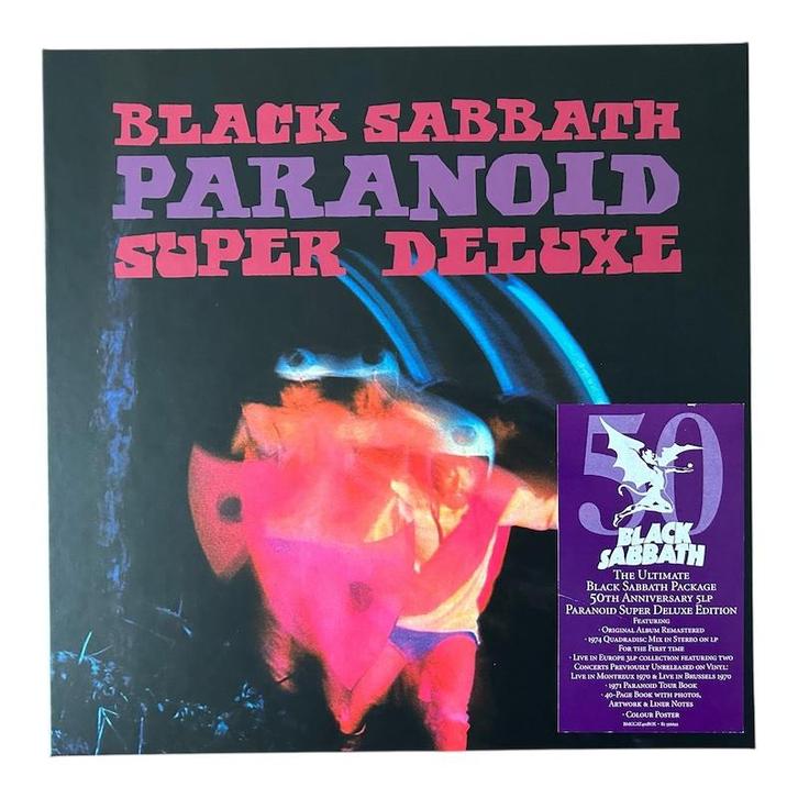 Black Sabbath - Paranoid Super Deluxe Edition Vinyl (5LP), Cd's en Dvd's, Vinyl | Overige Vinyl, Verzenden