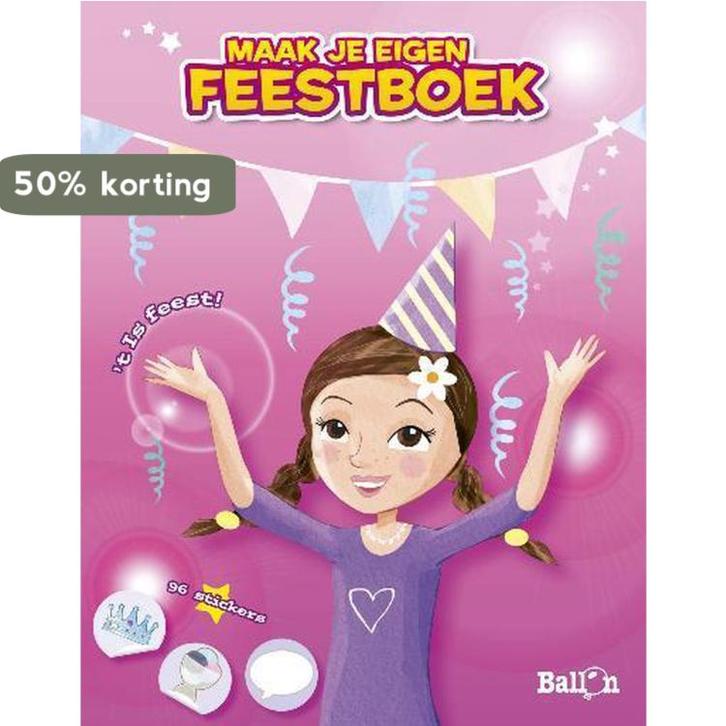Eigen feestboek (meisjes) 9789037480931, Boeken, Kinderboeken | Kleuters, Gelezen, Verzenden