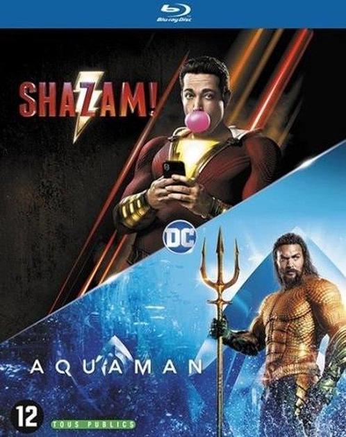 Shazam! + Aquaman (Blu-ray) op Blu-ray, Cd's en Dvd's, Blu-ray, Nieuw in verpakking, Verzenden