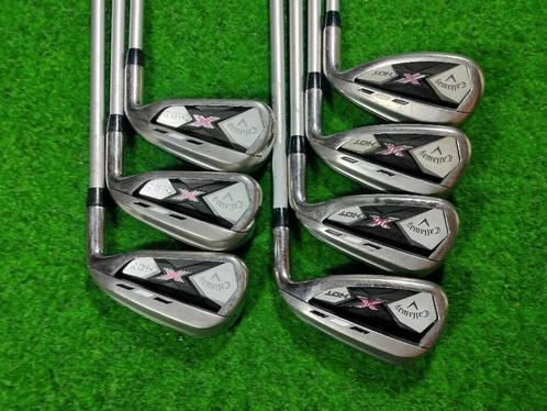 Callaway X hot golfset 5/pw/sw ladies flex golfclubs, Sports & Fitness, Golf, Club, Enlèvement ou Envoi