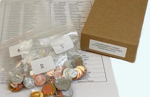 Mixed Country Sets 170 Different Coins from 170 Different..., Postzegels en Munten, Munten | Amerika, Verzenden
