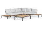 Suns Memphis loungeset 6-zits soft grey rechts  (zonder, Nieuw
