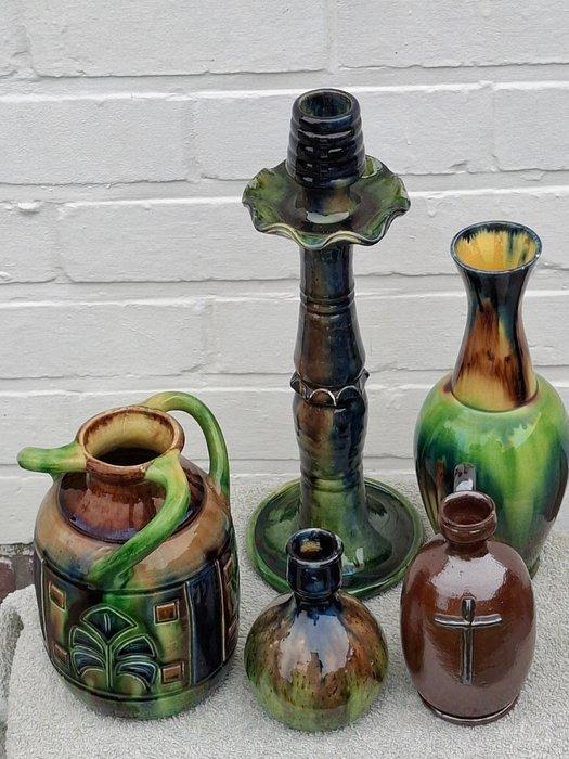 Vlaams Aardewerk - Vase (5) - Faïence, Antiek en Kunst, Antiek | Glaswerk en Kristal