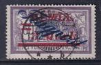 Memel 1922 - 3 M.auf 60 C. dunkelgrauviolett/kobalt. ATTEST:, Gestempeld
