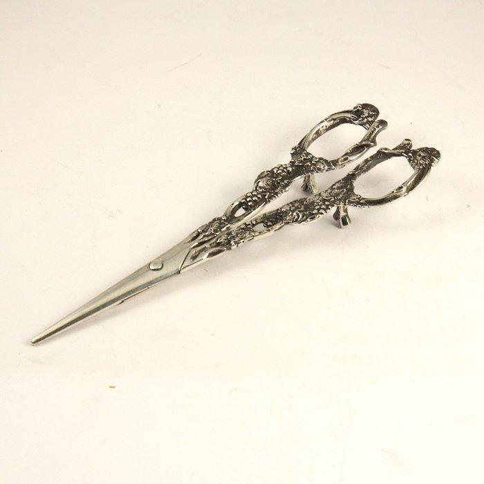 Antieke (1920) geheel zilveren druivenschaar - Zaanse, Antiek en Kunst, Antiek | Zilver en Goud