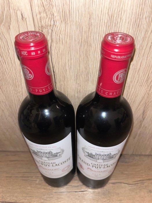 2019 Château Grand-Puy-Lacoste - Pauillac Grand Cru Classé -, Verzamelen, Wijnen