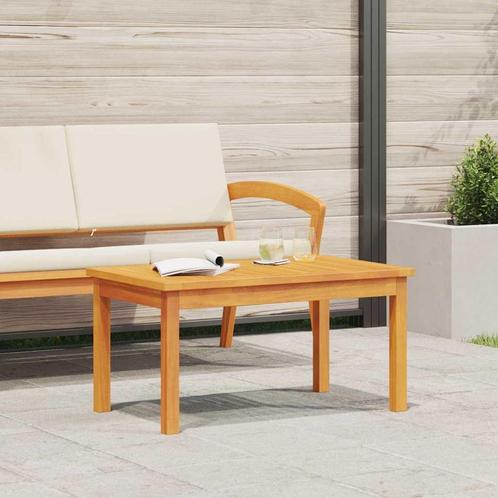 vidaXL Salontafel Bruin Massief acaciahout, Tuin en Terras, Tuinsets en Loungesets, Nieuw, Verzenden
