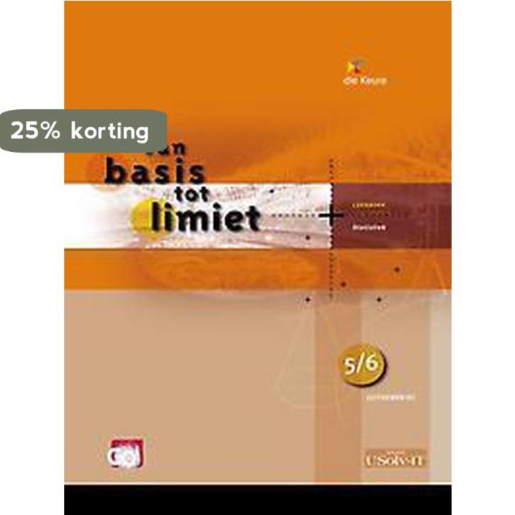VBTL 5/6 - GO - leerboek statistiek uitgebreid 9789059589049, Boeken, Wetenschap, Gelezen, Verzenden