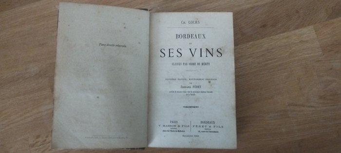 Charles Cocks - Bordeaux et ses vins - 1868, Antiek en Kunst, Antiek | Boeken en Manuscripten