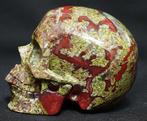 Drakenbloed Jasper Handgesneden kristallen schedel -, Collections