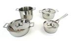 Alessi - Jasper Morrison - Ensemble de casseroles (4) -