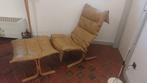 Ingmar Relling - Fauteuil avec repose-pied (2) - Érable -