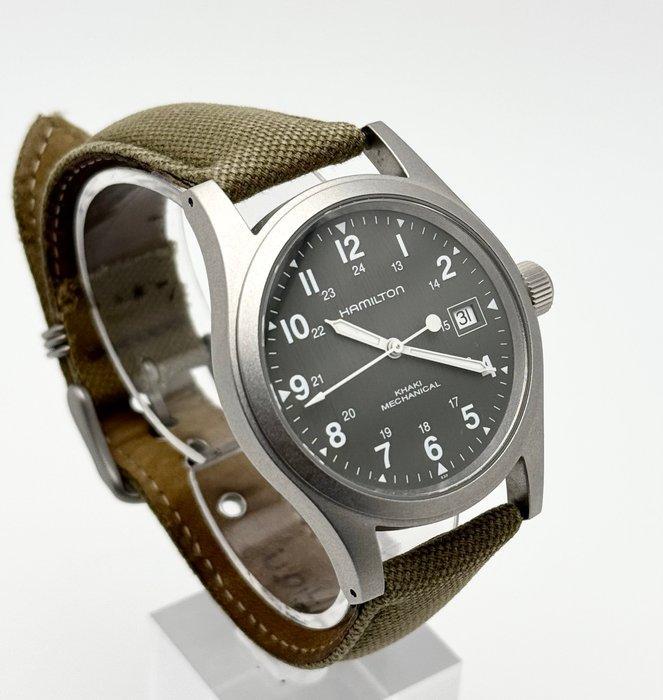 Hamilton - Khaki Field Officer - Zonder Minimumprijs -, Handtassen en Accessoires, Horloges | Heren
