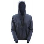Snickers 2806 dames zip hoodie - 9500 - navy - base - maat