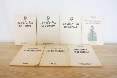 Jean Effel, Bernard Aldebert, Barberousse, Peynet - Lot de 7, Antiek en Kunst, Antiek | Boeken en Manuscripten
