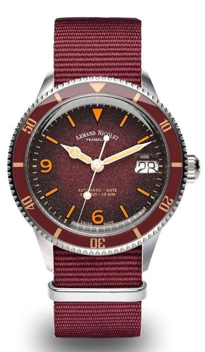 Armand Nicolet - VS1 - Zonder Minimumprijs - Date A500AXAA, Handtassen en Accessoires, Horloges | Heren