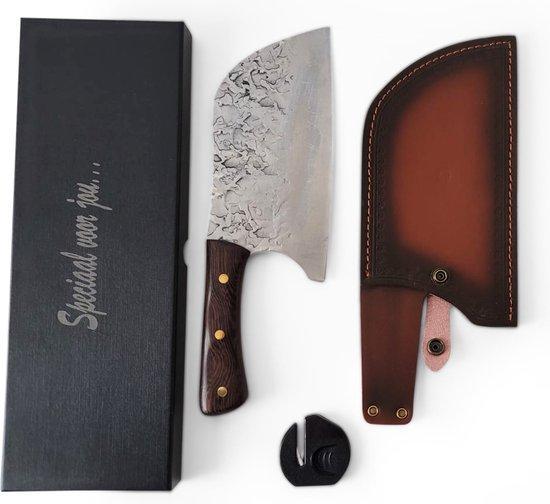 Tweedekans | T&M Knives Hakmes - Professioneel Koksmes -, Huis en Inrichting, Keuken | Keukenbenodigdheden, Ophalen of Verzenden