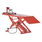 Motorheftafel pneumatisch met inrijklem rood, Ophalen of Verzenden, Nieuw