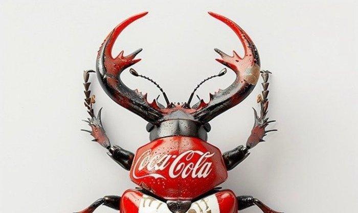 F2B - Escaravelho Coca-Cola, Antiek en Kunst, Kunst | Designobjecten