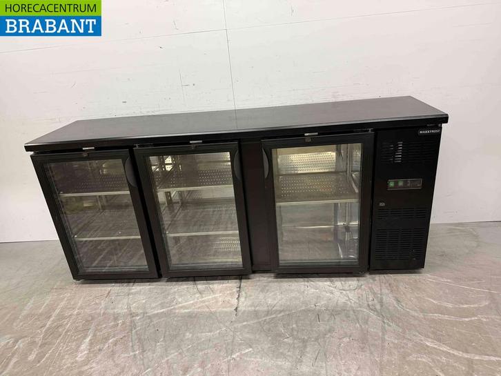 Maxxfrost Réfrigérateur bar 3 portes vitrées 200,2 cm 230V, Zakelijke goederen, Horeca | Keukenapparatuur, Verzenden
