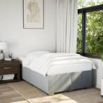 vidaXL Bedframe zonder matras 120x190 cm stof lichtgrijs, Verzenden, Nieuw