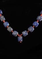 West-Aziatisch Lapis Lazuli Veelhoekige kralenketting