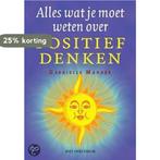 ALLES WAT JE MOET WETEN POSITIEF DENKEN 9789027473769, Boeken, Verzenden, Gelezen, G. Mander