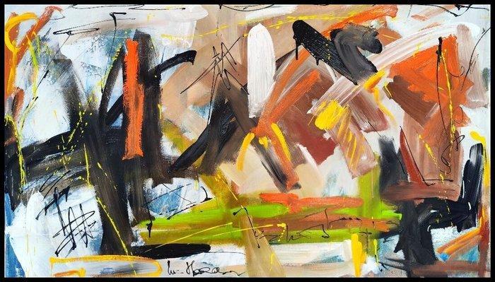 Luc Mora - Assis dans les pres - XXXL, Antiek en Kunst, Kunst | Designobjecten