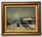 Ivan Karpoff (1898-1970) - Paesaggio invernale, Antiek en Kunst, Kunst | Schilderijen | Klassiek