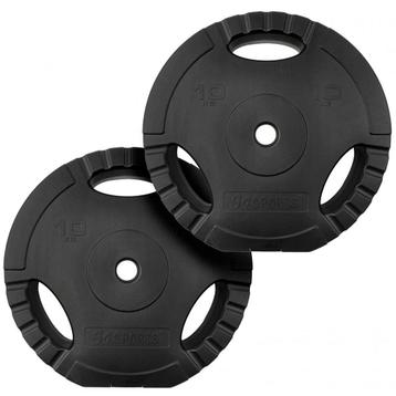 Halterschijven - Halter gewichten - 30 mm - 2x10 kg - ScSPOR beschikbaar voor biedingen