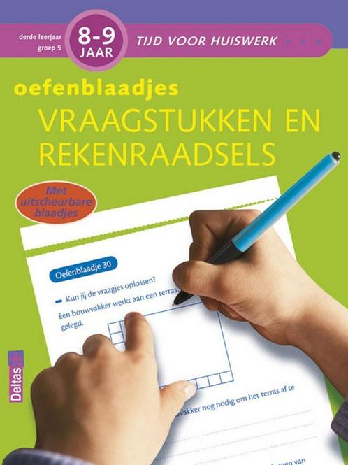 Oefenblaadjes vraagstukken en rekenraadsels / Gr 5 8-9 jaar, Boeken, Overige Boeken, Zo goed als nieuw, Verzenden