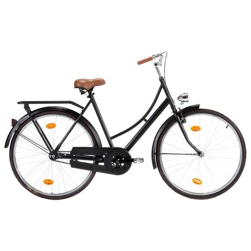 vidaXL Omafiets 28 inch 57 cm frame, Fietsen en Brommers, Fietsen | Racefietsen, Nieuw, Verzenden