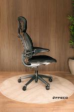 Refurbished Humanscale Freedom Met Hoofdsteun - Met Garantie, Verzenden, Zwart, Zo goed als nieuw, Bureaustoel