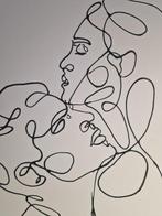 Henry Escobar - MON COEUR (ACRYLIQUE 3D SUR FOND BLANC)