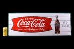 Coca-Cola - Emaille bord - XL Coca-cola Refreshing New, Antiek en Kunst