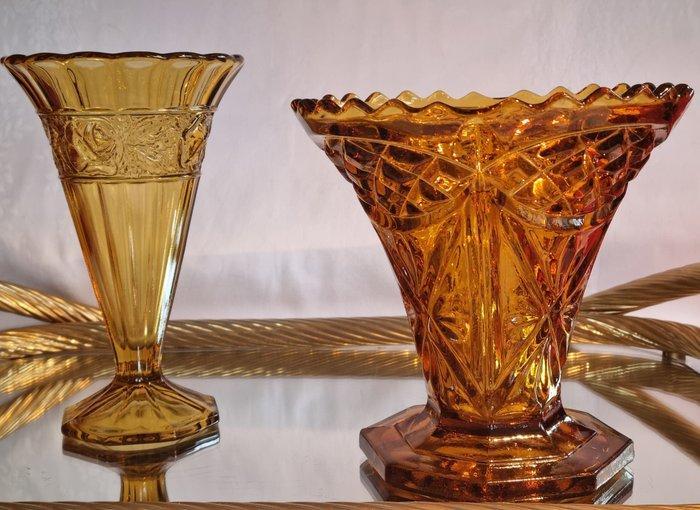 Scailmont - Henri Heemskerk- Verreries - Vaas (2) - Persglas, Antiek en Kunst, Curiosa en Brocante