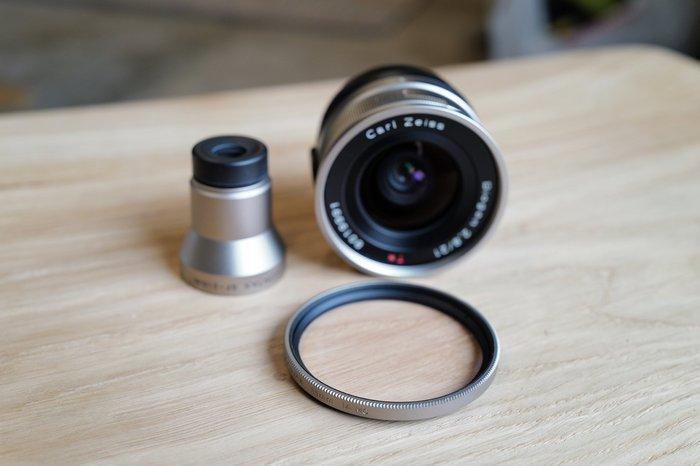 Contax, Carl Zeiss Biogon 2.8/21 for G | Groothoeklens, TV, Hi-fi & Vidéo, Appareils photo analogiques