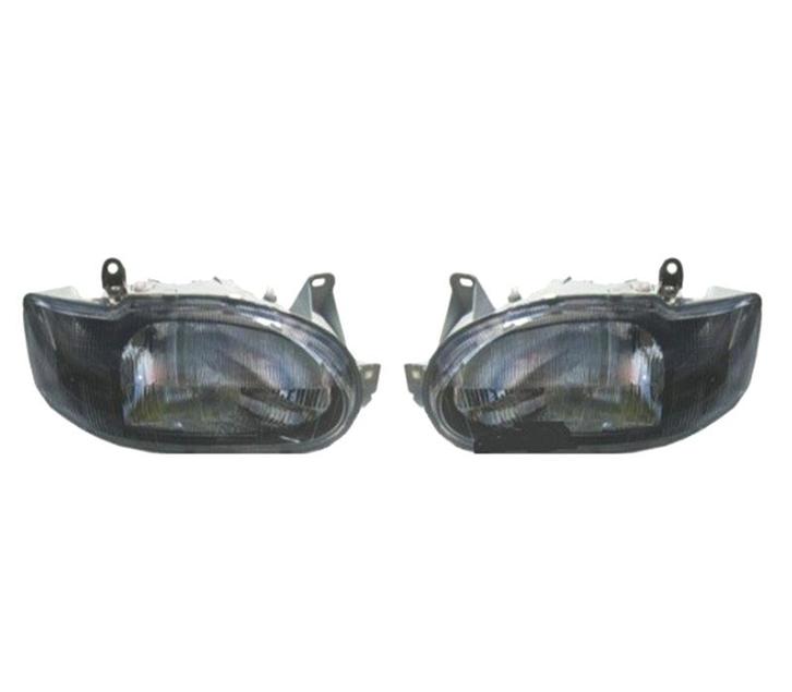 PHARES POUR FORD ESCORT 95-00 FOND NOIR, Auto-onderdelen, Verlichting, Verzenden