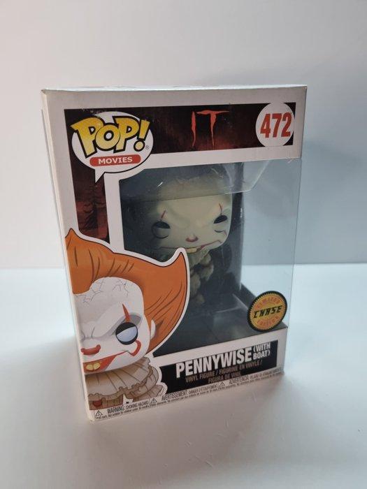Funko - Funko Pop Movies: #472 Pennywise with boat (IT) -, Antiek en Kunst, Antiek | Speelgoed