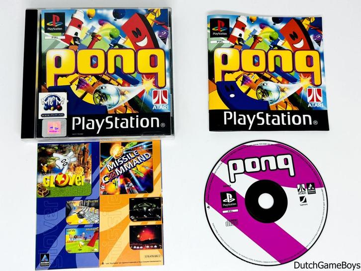 Playstation 1 / PS1 - Pong, Games en Spelcomputers, Games | Sony PlayStation 1, Gebruikt, Verzenden