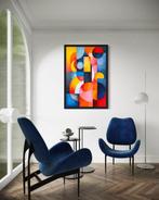RINGER - Pastel Bauhaus I Toile (XL)
