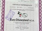 Euro Disneyland S.C.A. (Euro Disney) - 1 Aandelencertificaat, Nieuw