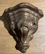 Hoekkast - Verguld hout - Kleine oude plank, Antiek en Kunst