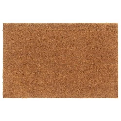 vidaXL Tapis de porte naturel 65x100 cm fibre de coco, Jardin & Terrasse, Paillassons, Neuf, Envoi