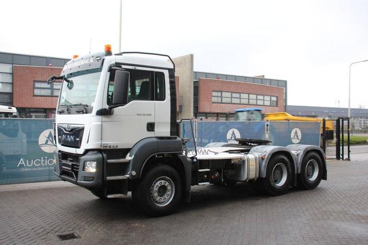 Veiling: Chassis Cabine MAN TGS 33.420 Diesel 420pk 2018, Autos, Camions, Enlèvement