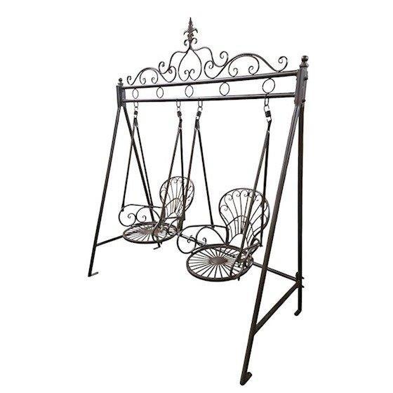 XL Rocking Bench - New - Bank - IJzer, Antiek en Kunst, Curiosa en Brocante