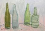 Giacomo Filosa (1912-2002) - Composizione di bottiglie, Antiek en Kunst, Kunst | Schilderijen | Klassiek
